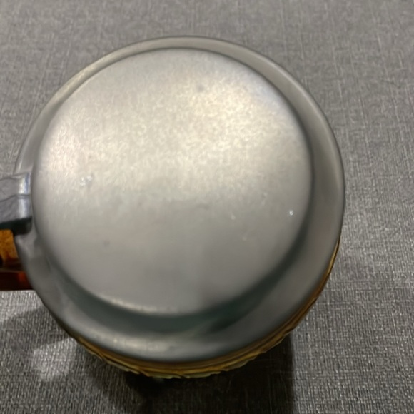 Vintage Beer Stein with Pewter Lid and Scene People drinking and dancing - Picture 5 of 15